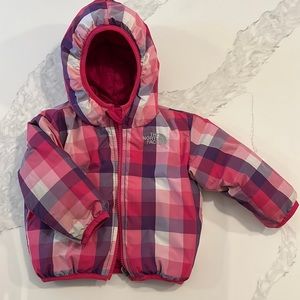 North Face Coat Girls 6-12M